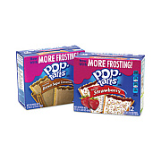 Kellogg's Pop Tarts, Brown Sugar Cinnamon/Strawberry, 2 Tarts/Pouch, 12 Pouches/Pack, 2 Packs/Carton (22000456)
