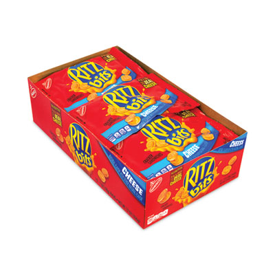 Nabisco Ritz Bits Cheese Sandwich Crackers, 1 oz Pouch, 48 Pouches/Carton (30400071)