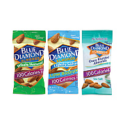 Blue Diamond Almonds Variety Pack, Assorted Flavors, 0.6 oz Pouch, 7 Pouches/Box, 6 Boxes/Carton (22000796)