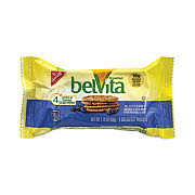 Nabisco belVita Breakfast Biscuits, Blueberry, 1.76 oz Pack, 25 Packs/Carton (22000506)