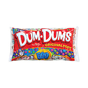 Spangler Dum-Dum-Pops, 15 Assorted Flavors, 500 Pieces/Bag (22000772)