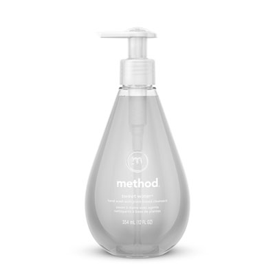 Method Gel Hand Wash, Sweet Water Scent, 12 oz, 6/Carton (00034CT)