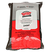 Scotch-Brite Stainless Steel Hood Degreaser Wipes, 1-Ply, 9 x 12, Unscented, White, 30 Wipes/Pack, 6 Packs/Carton (SSWIPES)
