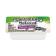 Smucker's Smuckers 1/2 Ounce Natural Jam, 0.5 oz Container, Concord Grape, 200/Carton (8202)