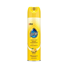 Pledge Furniture Polish, Lemon, 9.7 oz Aerosol Spray (336298EA)