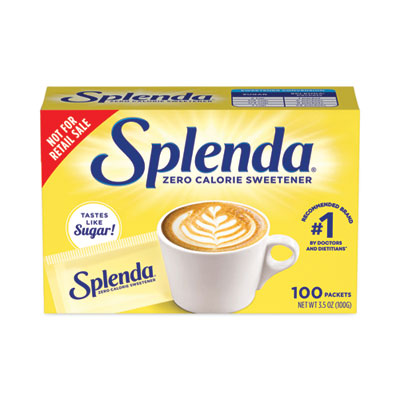 Splenda No Calorie Sweetener, 1 g Packet, 100/Box (200022)
