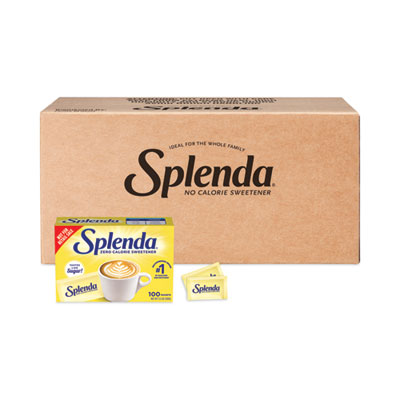 Splenda No Calorie Sweetener, 0.04 oz Packet, 1,200/Carton (200022CT)