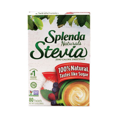 Splenda No Calorie Sweetener, 2 g Packet, 80/Box (001493)
