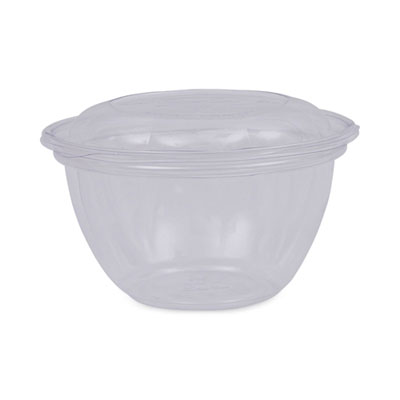 Eco-Products Renewable and Compostable Containers, 18 oz, 5.5" Diameter x 2.3" h, Clear, Plastic, 150/Carton (EPSB18)