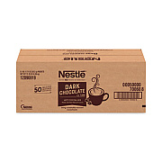 Nestl Hot Cocoa Mix, Dark Chocolate, 0.71 Packets, 50 Packets/Box, 6 Boxes/Carton (70060CT)