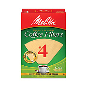 Melitta Coffee Filters, #4, 8 to 12 Cup Size, Cone Style, 100 Filters/Pack, 3/Pack (22000695)