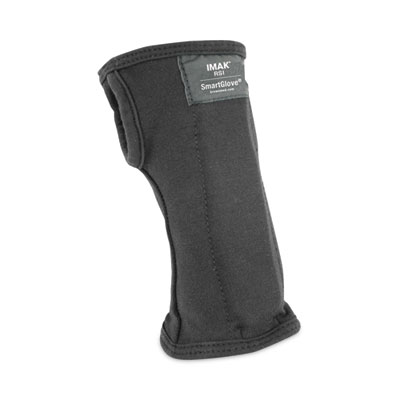 IMAK RSI SmartGlove Flexible Wrist Support Splint, Small, Fits Hands Up to 3.25" Wide, Black (A20125)