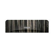 Kimberly-Clark Professional* ICON Faceplate for Coreless Standard Roll Toilet Paper Dispenser, 3.56 x 12 x 1.5, Ebony Woodgrain (58832)