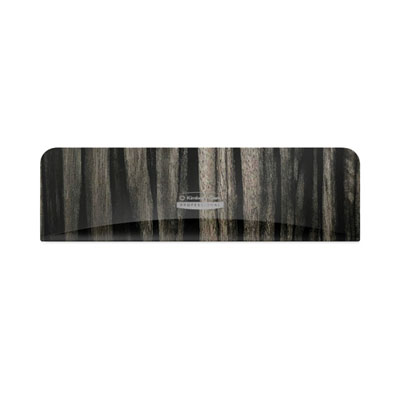 Kimberly-Clark Professional* ICON Faceplate for Coreless Standard Roll Toilet Paper Dispenser, 3.56 x 12 x 1.5, Ebony Woodgrain (58832)