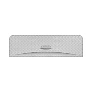 Kimberly-Clark Professional* ICON Faceplate for Coreless Standard Roll Toilet Paper Dispenser, 3.56 x 12 x 1.5, Silver Mosaic (58762)