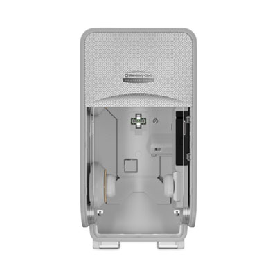 Kimberly-Clark Professional* ICON Coreless Standard Roll Toilet Paper Dispenser, 7.18 x 13.37 x 7.06, Silver Mosaic (53696)