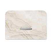 Kimberly-Clark Professional* ICON Faceplate for Coreless Standard Roll Toilet Paper Dispenser, 4.25 x 6 x 1.5, Warm Marble (58791)
