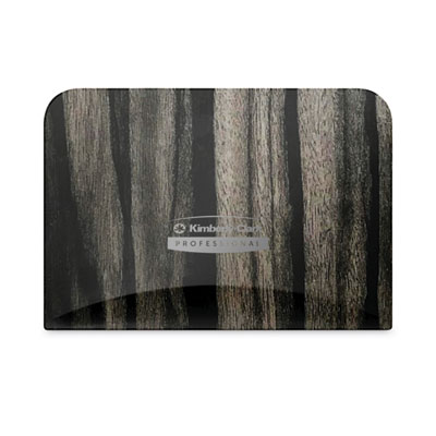 Kimberly-Clark Professional* ICON Faceplate for Coreless Standard Roll Toilet Paper Dispenser, 4.25 x 6 x 1.5, Ebony Woodgrain (58831)