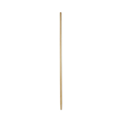 Boardwalk Tapered End Broom Handle, Lacquered Wood, 1.13" dia x 60", Natural (125)