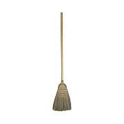 Boardwalk Warehouse Broom, Corn Fiber Bristles, 56" Overall Length, Natural (932CEA)