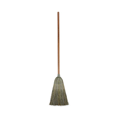 Boardwalk Warehouse Broom, Yucca Corn Fiber Bristles, 56" Overalll Length, Natural, 12/Carton (932YCT)