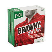 Brawny Professional FLAX 900 Heavy Duty Cloths, 9 x 16.5, White, 72/Box (29608EA)