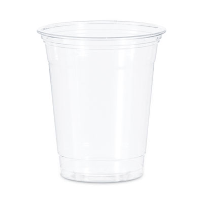 SOLO Ultra Clear PET Cups, Practical Fill, 12 oz to 14 oz, Plastic, 50/Bag, 20 Bags/Carton (TP12CT)