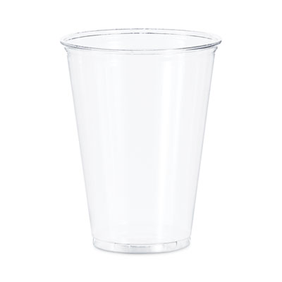 SOLO Ultra Clear PET Cups, Tall, 10 oz, Plastic, 50/Bag, 20 Bags/Carton (TP10DCT)
