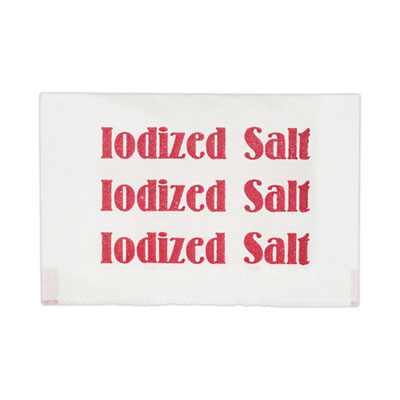 Office Snax Iodized Salt Packets, 0.75 g Packet, 3,000/Box (15261)