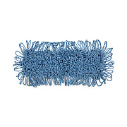 Boardwalk Dust Mop Head, Looped-End, Cotton/Synthetic Fibers, 18 x 5, Blue (1118)