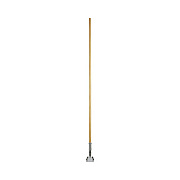 Boardwalk Clip-On Dust Mop Handle, Lacquered Wood, Swivel Head, 1" dia x 60", Natural (1490)