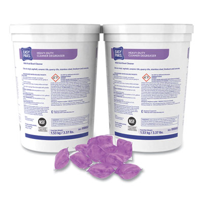 Easy Paks Heavy-Duty Cleaner/Degreaser, 1.5 oz Packet, 36/Tub, 2 Tubs/Carton (990682)