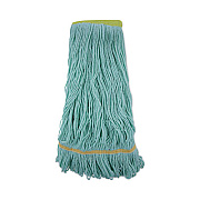 Boardwalk EcoMop Looped-End Mop Head, Recycled Fibers, Extra Large Size, Green, 12/Carton (1200XLCT)
