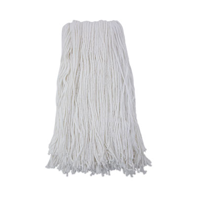 Boardwalk Cut-End Wet Mop Head, Rayon, #32, White, 12/Carton (2032RCT)