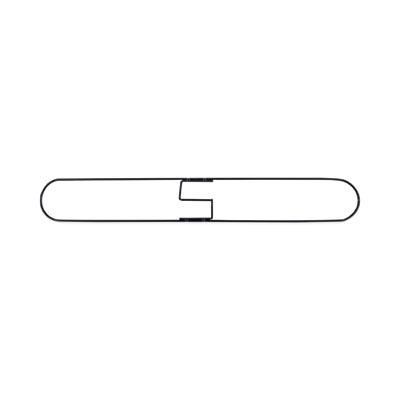 Boardwalk Clip-On Dust Mop Frame, 36w x 5d, Zinc Plated (1436)