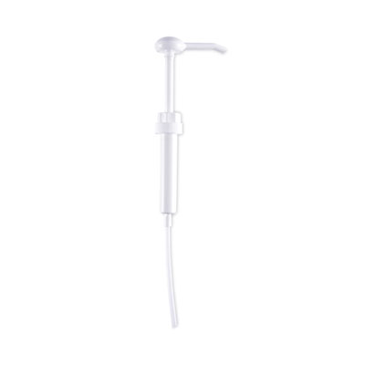 Boardwalk Siphon Pump for 1 gal Bottles, 1 oz Output, 12" Tube, Plastic, White, 12/Carton (00417)
