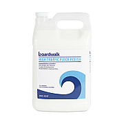 Boardwalk High Traffic Floor Polish, Apply 3 to 5 Coats per Application, Unscented, 1 gal Bottle (4404FEA)