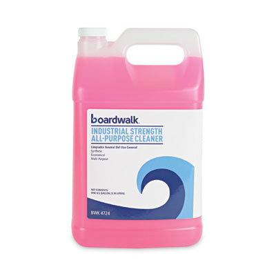Boardwalk Industrial Strength All-Purpose Cleaner, Lemon Scent, 1 gal Bottle (4724EA)