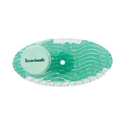Boardwalk Curve Solid Air Freshener, Cucumber Melon, Green, 10/Box (CURVECME)