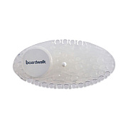 Boardwalk Curve Solid Air Freshener, Mango, Clear, 10/Box (CURVEMAN)