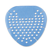 Boardwalk Gem Urinal Deodorizer Screen, Cotton Blossom Scent, Blue, 12/Box (GEMCBL)
