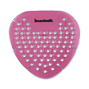 Boardwalk Gem Urinal Deodorizer Screen, Spiced Apple Scent, Red, 12/Box (GEMSAP)
