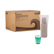 Boardwalk Translucent Plastic Cold Cups, 12 oz, 50/Sleeve, 20 Sleeves/Carton (TRANSCUP12CT)
