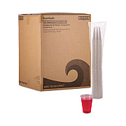 Boardwalk Translucent Plastic Cold Cups, 9 oz, 100/Sleeve, 25 Sleeves/Carton (TRANSCUP9CT)