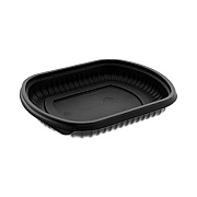 Pactiv Evergreen EarthChoice MealMaster Container, 16 oz, 8.12 x 6.5 x 1, Black, Plastic, 252/Carton (0CN846160000)