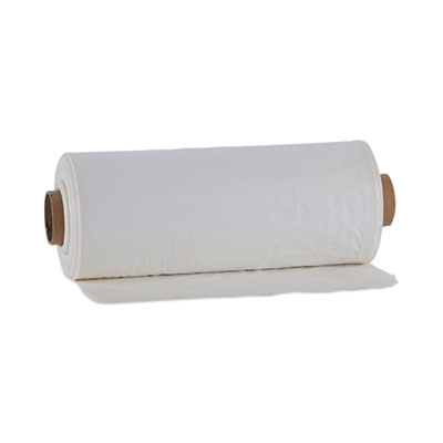 Boardwalk Industrial Can Liner Rolls, 60 gal, 1.8 mil, 21" x 17" x 63", Clear, 75/Carton (D38633CL)