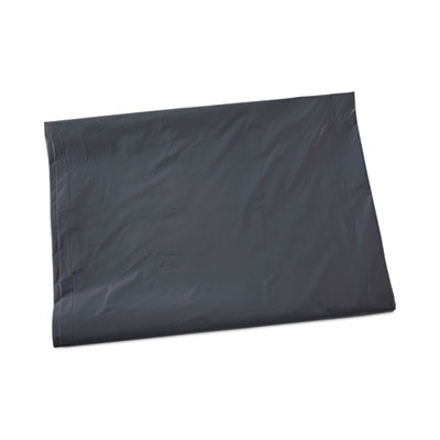 Boardwalk Linear Low Density Industrial Can Liners, 60 gal, 1.3 mil, 38" x 58", Gray, Flat Pack, 100/Carton (G3858G)