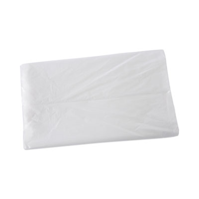 Boardwalk High Density Industrial Can Liners Flat Pack, 45 gal, 16 mic, 40" x 48", Natural, Flat Pack, 200/Carton (H4048S)
