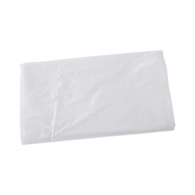 Boardwalk High Density Industrial Can Liners Flat Pack, 56 gal, 16 mic, 43" x 48", Natural, Flat Pack, 200/Carton (H4348S)