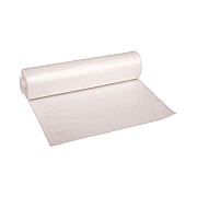 Boardwalk High Density Industrial Can Liners Coreless Rolls, 30 gal, 16 mic, 30" x 37", Natural, Perforated, 25 Bags/Roll, 20 Rolls/CT (RH3037S)